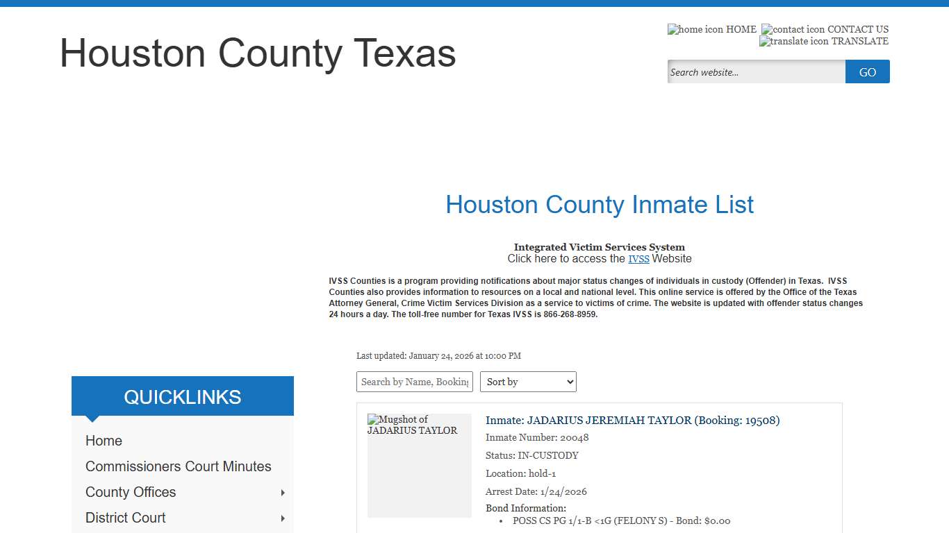 Houston County, Texas